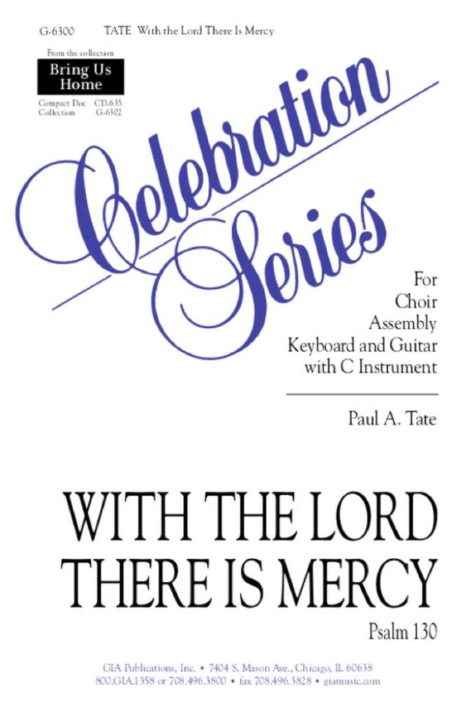 With the Lord There Is Mercy - Guitar